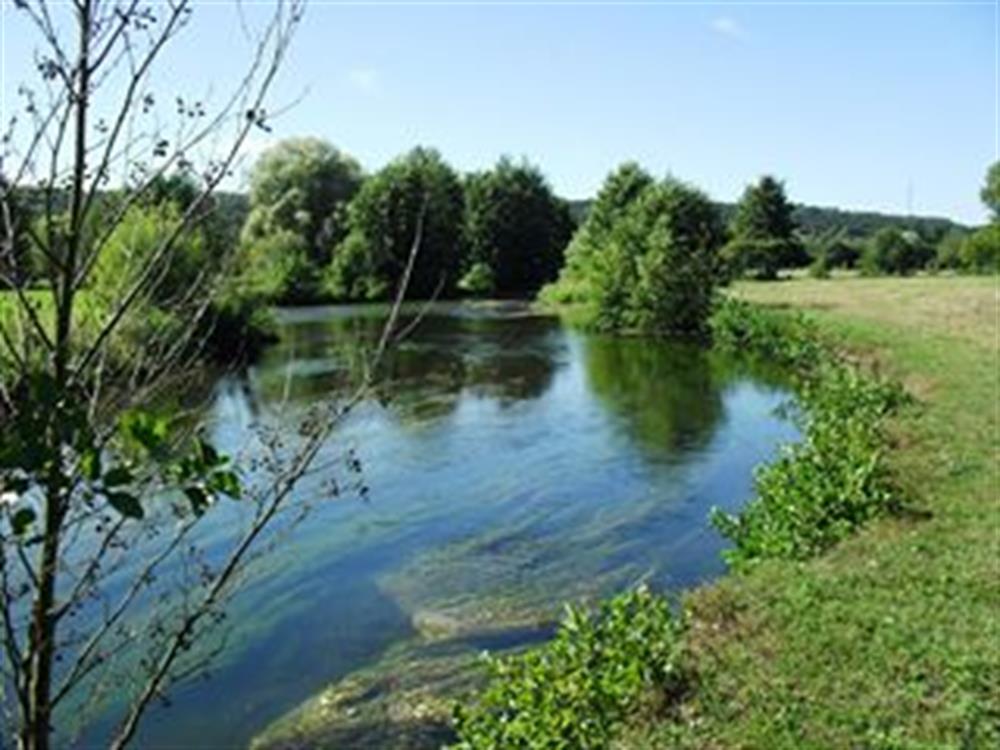 fly fishing in normandy France on the risle river with confortable ...