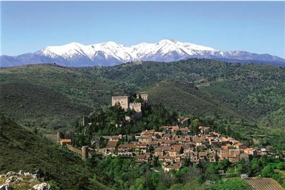 village médiéval de castelnou