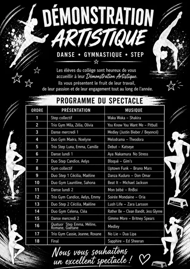 Spectacle artistique
